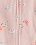 Baby Girl 2-Pack Flamingo PurelySoft&trade; 1-Piece Pajama - Pink, image 4 of 7 slides