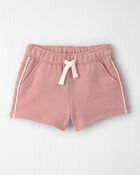 Baby Girl 2-Piece Organic Cotton French Terry Pullover & Short Set, image 2 of 5 slides
