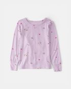 Toddler Girl Fairytale PurelySoft 2-Piece Pajama Set - Purple, image 2 of 7 slides