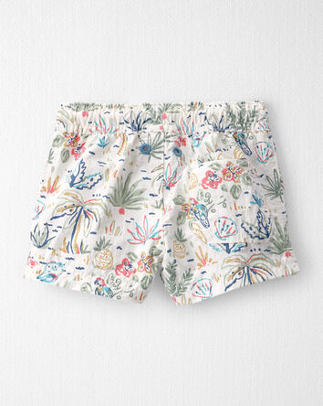 Baby Boy Recycled Swim Trunks in Tropical Paradise, 