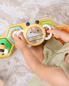 Farmstand See & Bee Steering Wheel & Tummy Time Baby Toy, image 6 of 8 slides