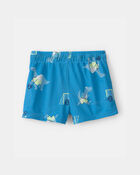 Baby Boy Dinosaur Soccer Mesh Shorts - Blue, image 2 of 4 slides