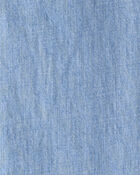 Boys Organic Cotton Chambray Pants, image 4 of 5 slides