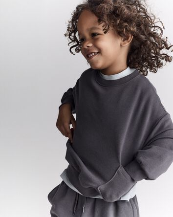 Toddler Otter Sweatshirt&trade; with Pockets - Dark Grey, 