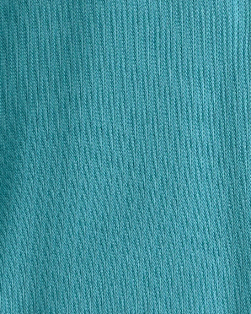 Baby PurelySoft 2-Way Zip Sleep & Play Pajamas - Blue, image 4 of 9 slides