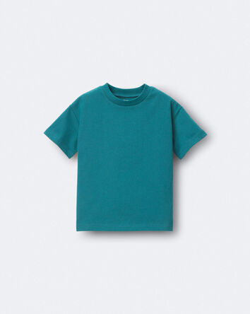 Toddler Elevated Relaxed Tee - Teal, 