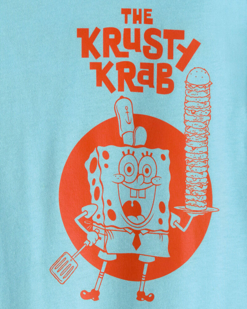 Boys Nickelodeon Spongebob Squarepants Graphic Tee - Blue, image 3 of 4 slides