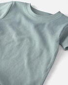 Toddler 2-Piece Organic Cotton Ribbed Pajamas, image 2 of 4 slides