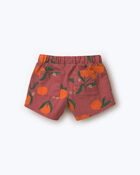 Toddler Girl A-Line Shorts in Clementine Grove Print - Rose, image 5 of 6 slides
