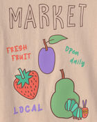 Toddler The Very Hungry Caterpillar Farmers Market Graphic Tee - Tan, image 2 of 2 slides