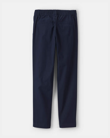 Girls Uniform Skinny Pants - Navy, 