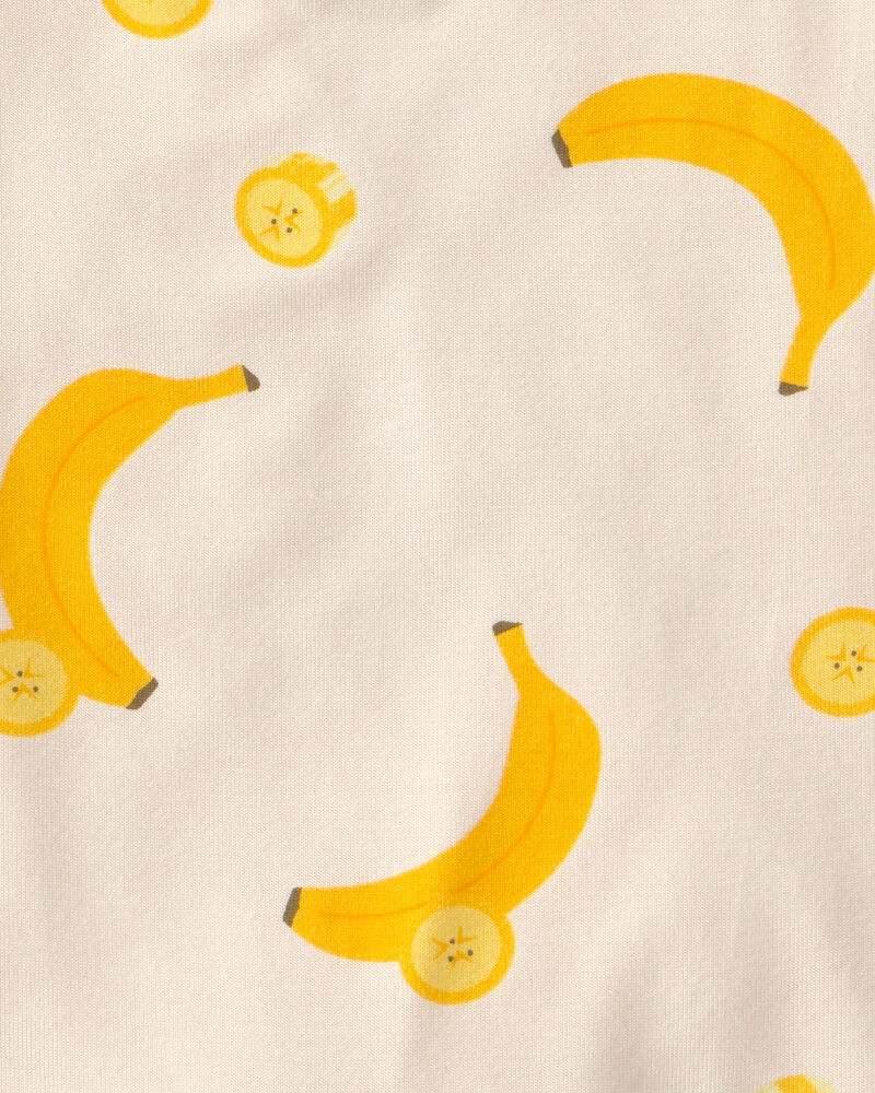 Baby Banana PurelySoft Romper - Yellow/Cream, image 3 of 5 slides