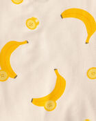 Baby Banana PurelySoft Romper - Yellow/Cream, image 3 of 5 slides