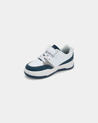 Toddler Boy Casual Sneakers - Navy/White, image 6 of 6 slides