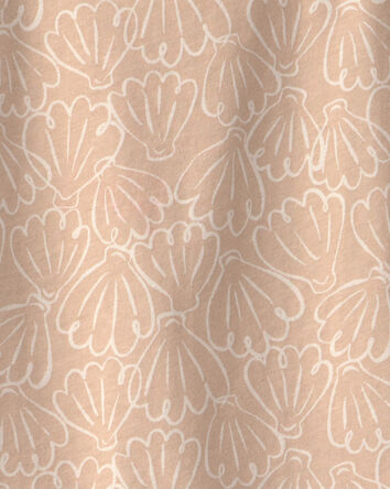 Girls Shell Top - Tan, 