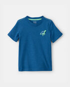 Toddler Boy Sea Turtle Graphic Tee - Blue, image 1 of 4 slides