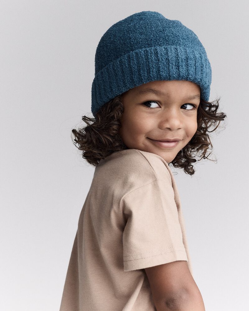 Toddler Beanie - Deep Teal, image 1 of 7 slides
