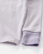 Toddler Girl Organic Cotton 2-Piece Pajamas Set, image 2 of 4 slides