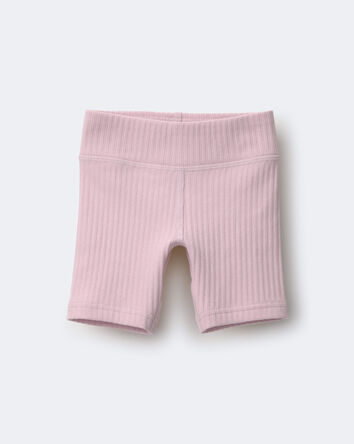 Toddler Girl Brooklyn Bike Shorts - Light Pink, 