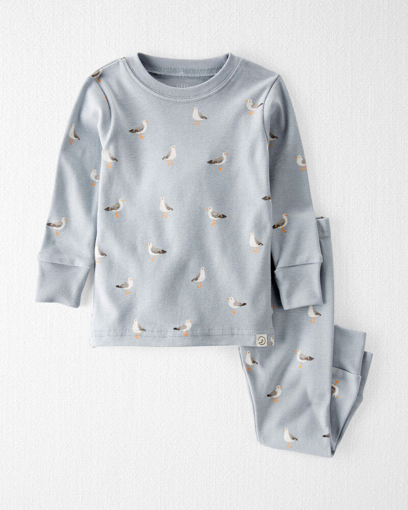 Baby Organic Cotton Pajamas Set, image 1 of 4 slides