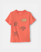 Toddler Boy Snack Attack Graphic Tee - Coral, image 1 of 3 slides