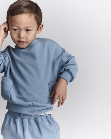 Toddler Otter Sweatshirt&trade; with Pockets - Blue, 