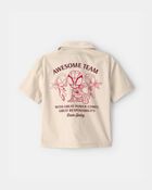 Toddler Boy 2-Piece &copy;Marvel Spider-Man Top & Short Set - Cream, image 2 of 6 slides