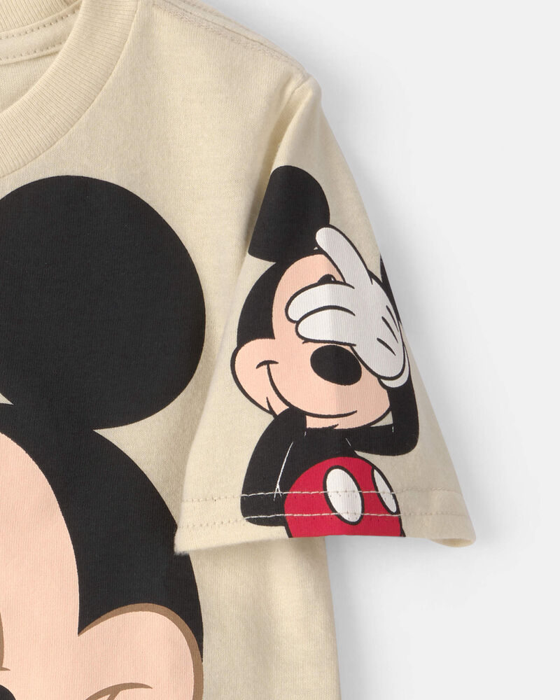 Toddler Disney&copy; Mickey Mouse Graphic Tee - Tan, image 2 of 3 slides
