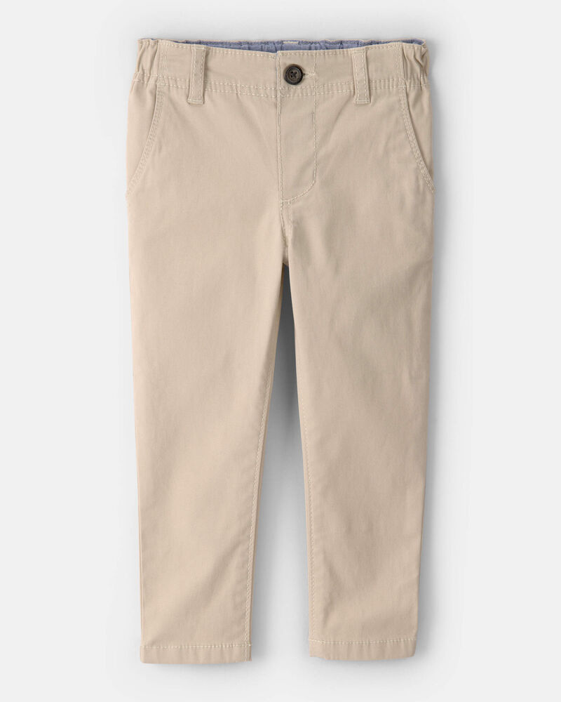 Baby Boy Slim Tapered Chino Pants - Khaki, image 1 of 4 slides