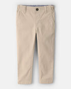 Baby Boy Slim Tapered Chino Pants - Khaki, image 1 of 4 slides