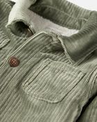 Baby Boy Recycled Ribbed Velour Jacket, image 3 of 4 slides