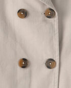 Girls Trench Jacket - Tan, image 2 of 3 slides
