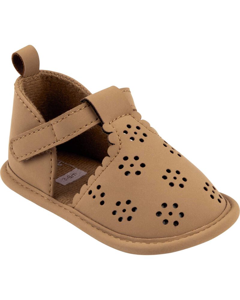 Baby Flower T-Strap Sandals, image 1 of 6 slides