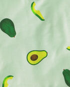 Baby Avocado PurelySoft Romper - Green, image 4 of 6 slides