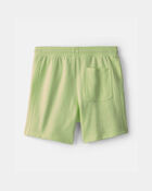 Boys Sunset French Terry Shorts - Green, image 2 of 4 slides