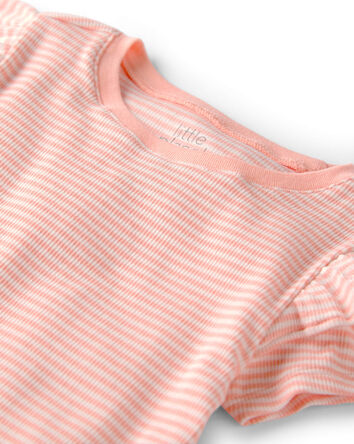 Toddler Girl 3-Pack Organic Cotton Tees , 