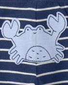 Baby Boy 3-Piece Sea Animal Bodysuits & Pant Set - Blue, image 3 of 6 slides