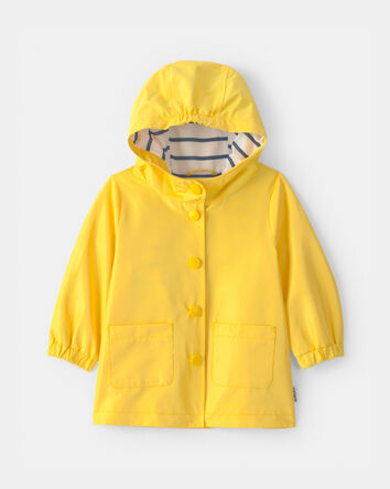 Baby Boy Raincoat - Yellow, 