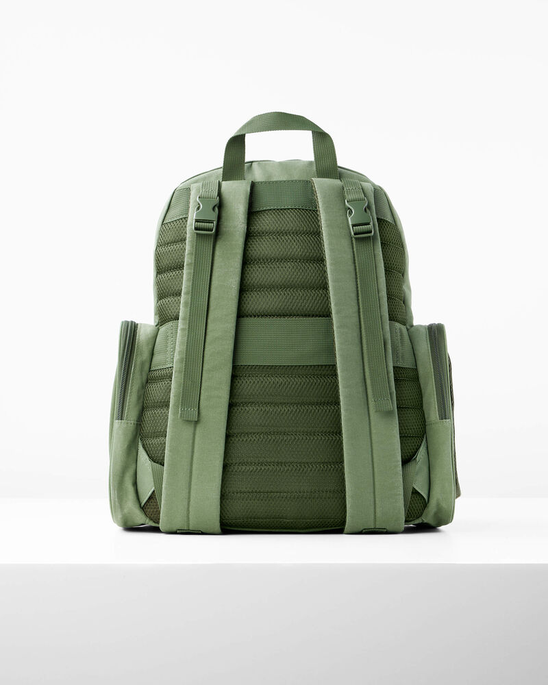 Luna Backpack Diaper Bag - Sage, image 4 of 4 slides