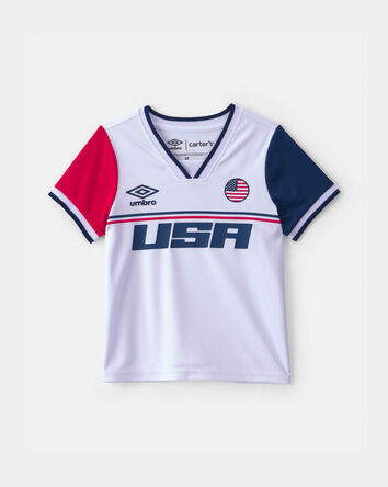 Toddler Umbro USA Soccer Jersey - Red/White/Blue, 