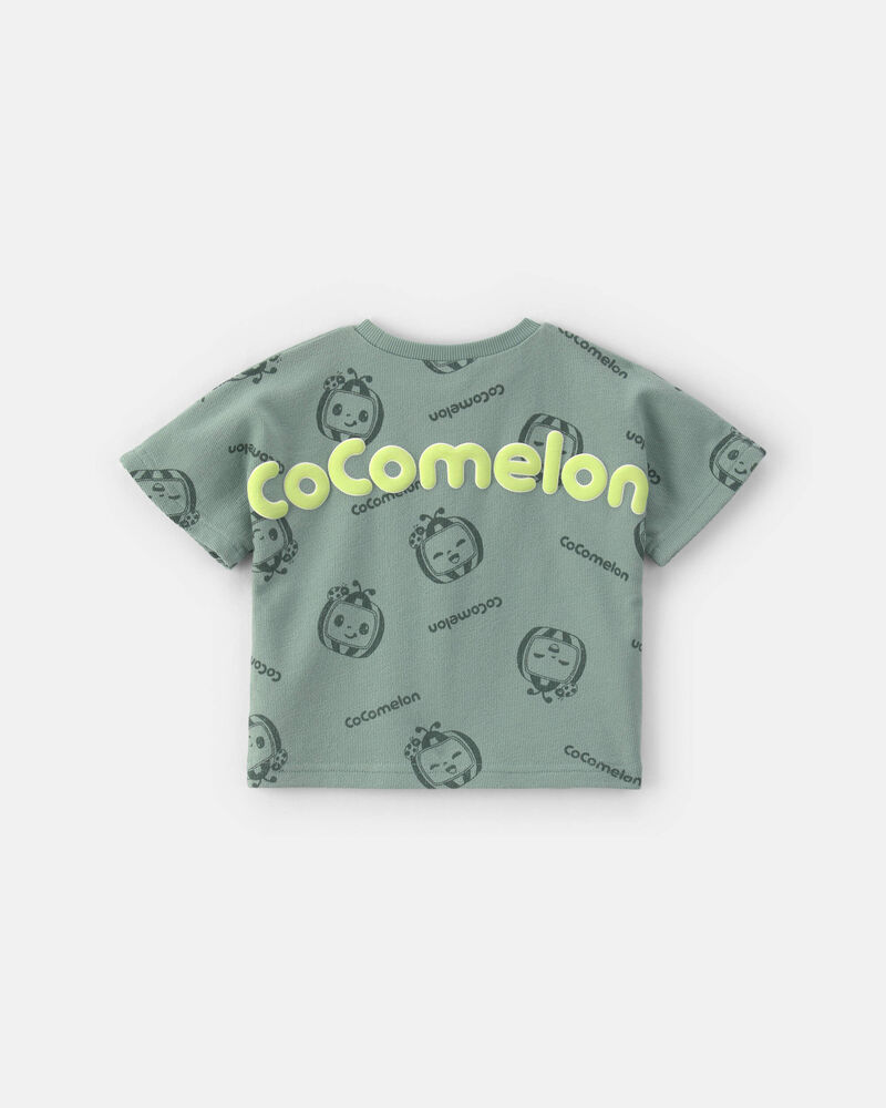 Baby Boy 2-Piece CoComelon Short-Sleeve Top & Short Set - Green, image 2 of 5 slides