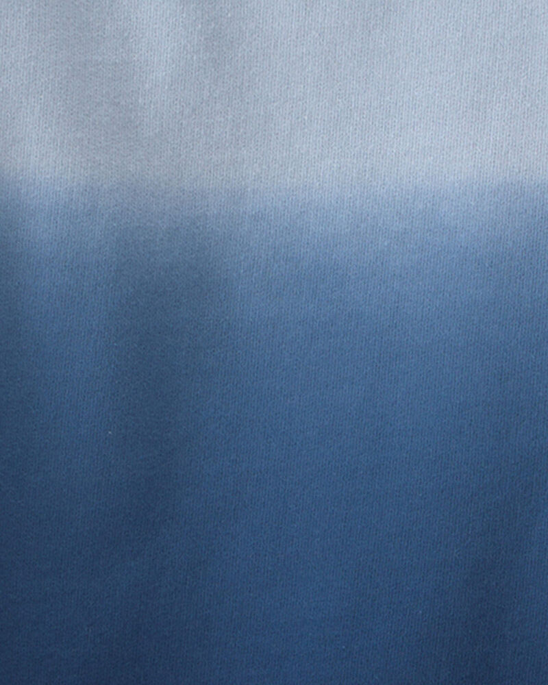 Toddler Boy Ombre French Terry Pullover Sweatshirt - Blue, image 2 of 3 slides