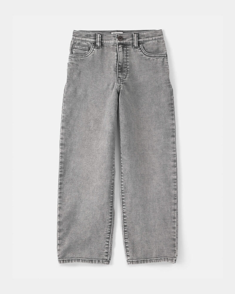Boys 2-Piece Car Tee & Denim Jeans Set - Brown/Grey, image 4 of 6 slides