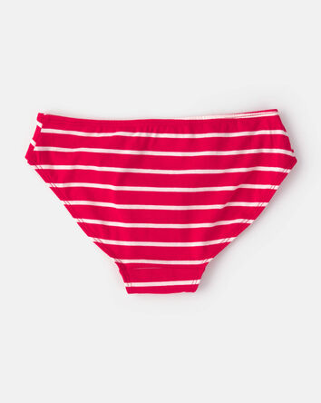 Girls 10-Pack Strawberry Print Bikini Underwear, 