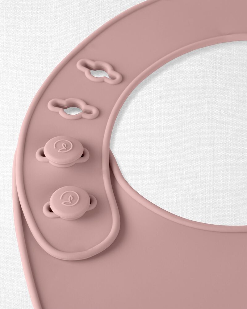 Baby Little Planet 2-Pack Silicone Bibs, image 4 of 4 slides