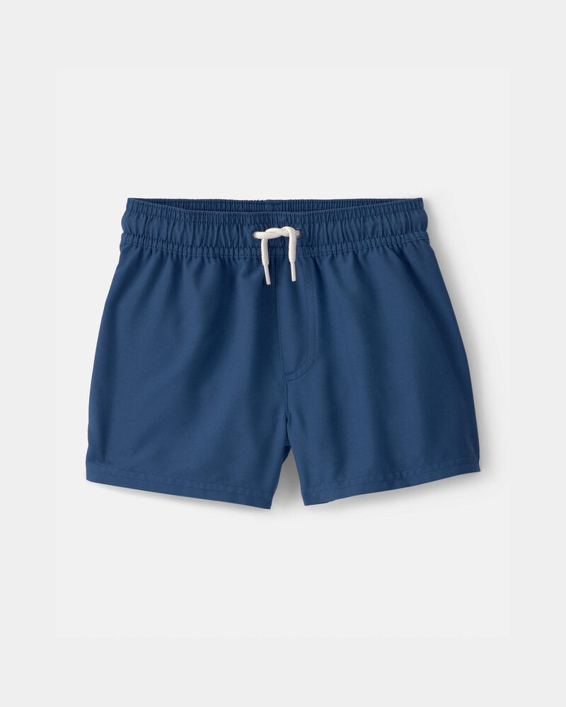 Toddler Boy 2-Piece Rashguard & Swim Trunk Set - Navy, image 5 of 7 slides
