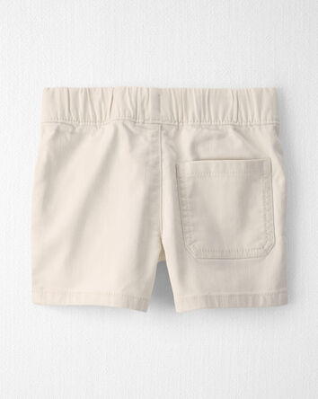 Toddler Boy Organic Cotton Twill Shorts , 
