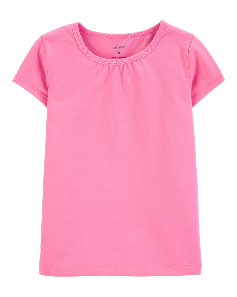 Toddler Girl Cotton Tee, image 1 of 4 slides
