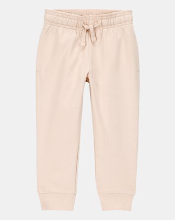 Toddler Boy Pull-On Drawstring Joggers - Khaki, 