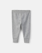 Baby Boy 4-Piece Sports Bodysuits & Pants Set - Red/Grey, image 2 of 7 slides